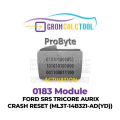 GromCalcTool 0183 Modülü FORD SRS TRICORE AURIX ÇARPMA SIFIRLAMA (ML3T-14B321-AD(YD))