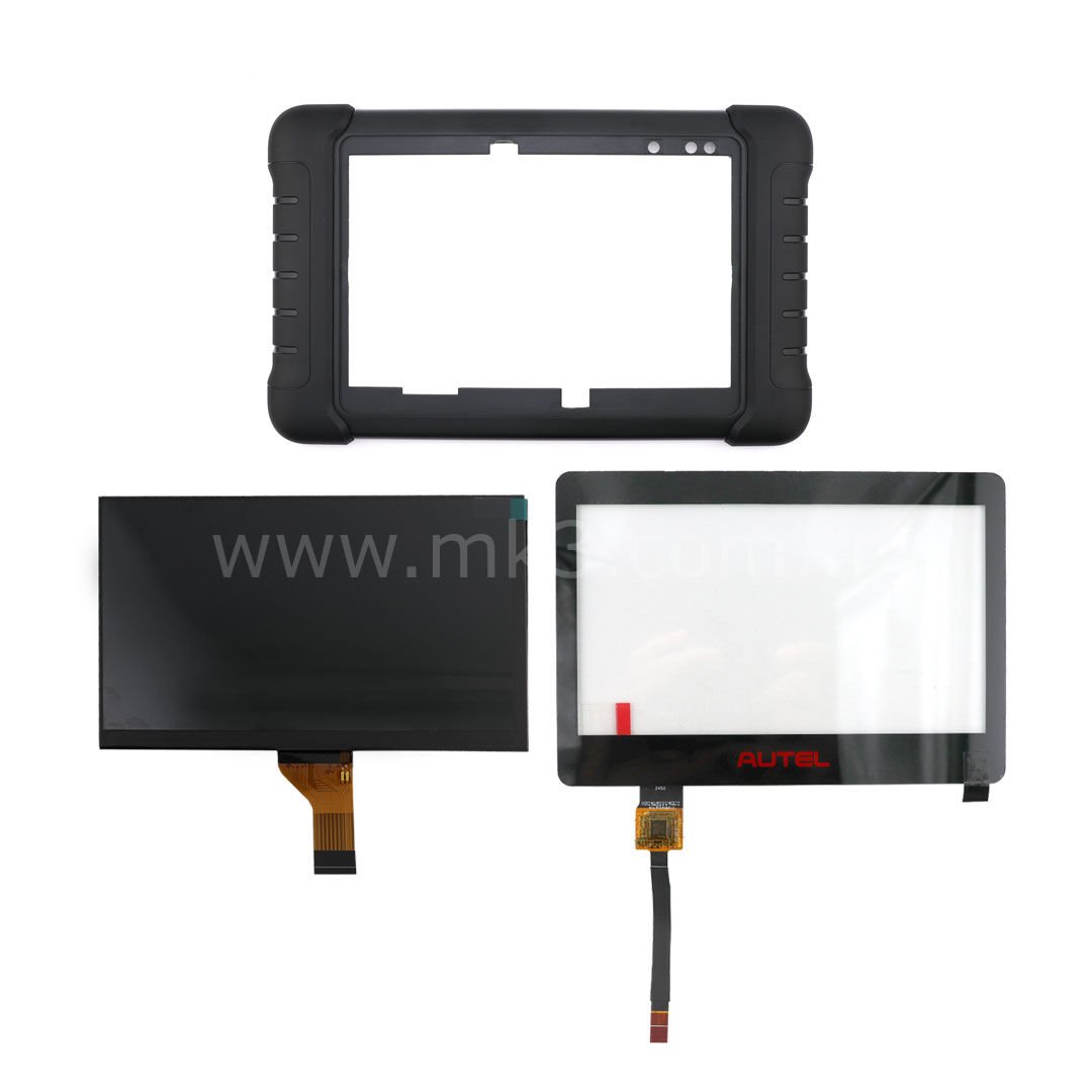 Autel MX808S için Yedek LCD + Dokunmatik Panel + Ön Kasa
