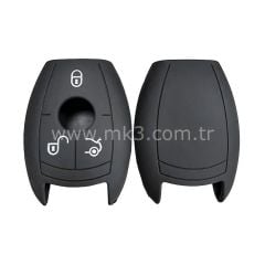 Mercedes Benz 2006-2016 Silikon Kumanda Kabı 3 buton