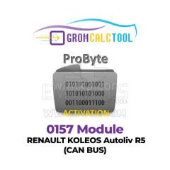 GromCalcTool 0157 Modülü RENAULT KOLEOS Autoliv R5 (CAN BUS)