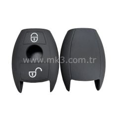 Mercedes Benz 2006-2016 Silikon Kumanda Kabı 2 buton