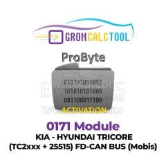 GromCalcTool 0171 Modülü KIA - HYUNDAI TRICORE (TC2xxx + 25515) FD-CAN BUS (Mobis)