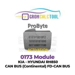 GromCalcTool 0173 Modülü KIA - HYUNDAI RH850 CAN BUS (Continental) FD-CAN BUS