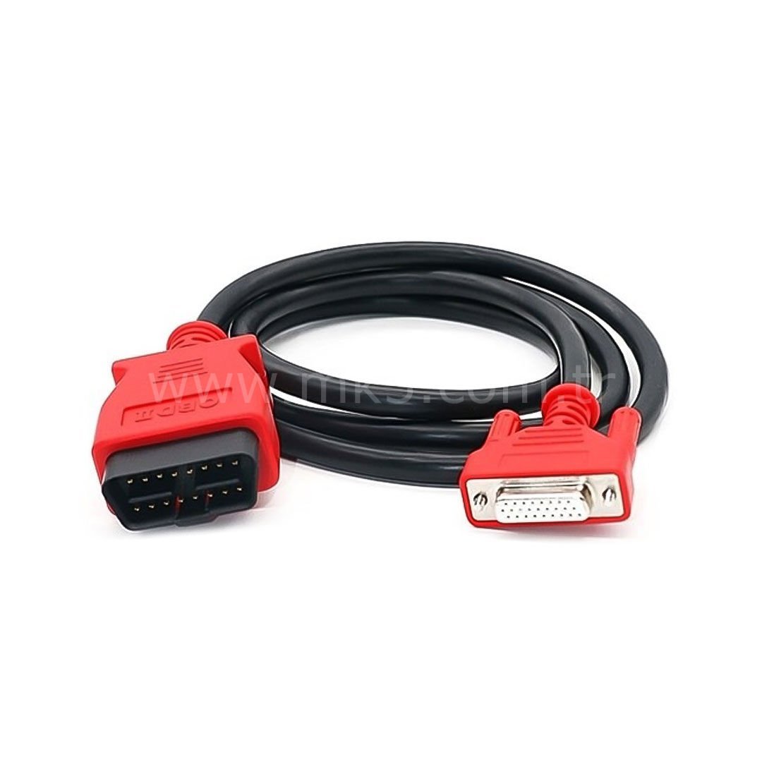 Autel  OBD II kablosu  Autel MaxiSYS MS919, MS909, MS909CV, Ultra modelleri ile uyumlu