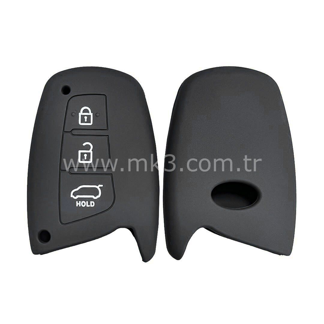 Kia Hyundai 2012-2016 Silikon Kumanda Kabı 3 buton