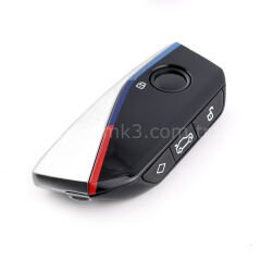BMW Keydiy FGB57 İçin Smart Kumanda Kabı 4 Buton Gri Renk