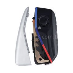 BMW Keydiy FGB57 İçin Smart Kumanda Kabı 4 Buton Gri Renk