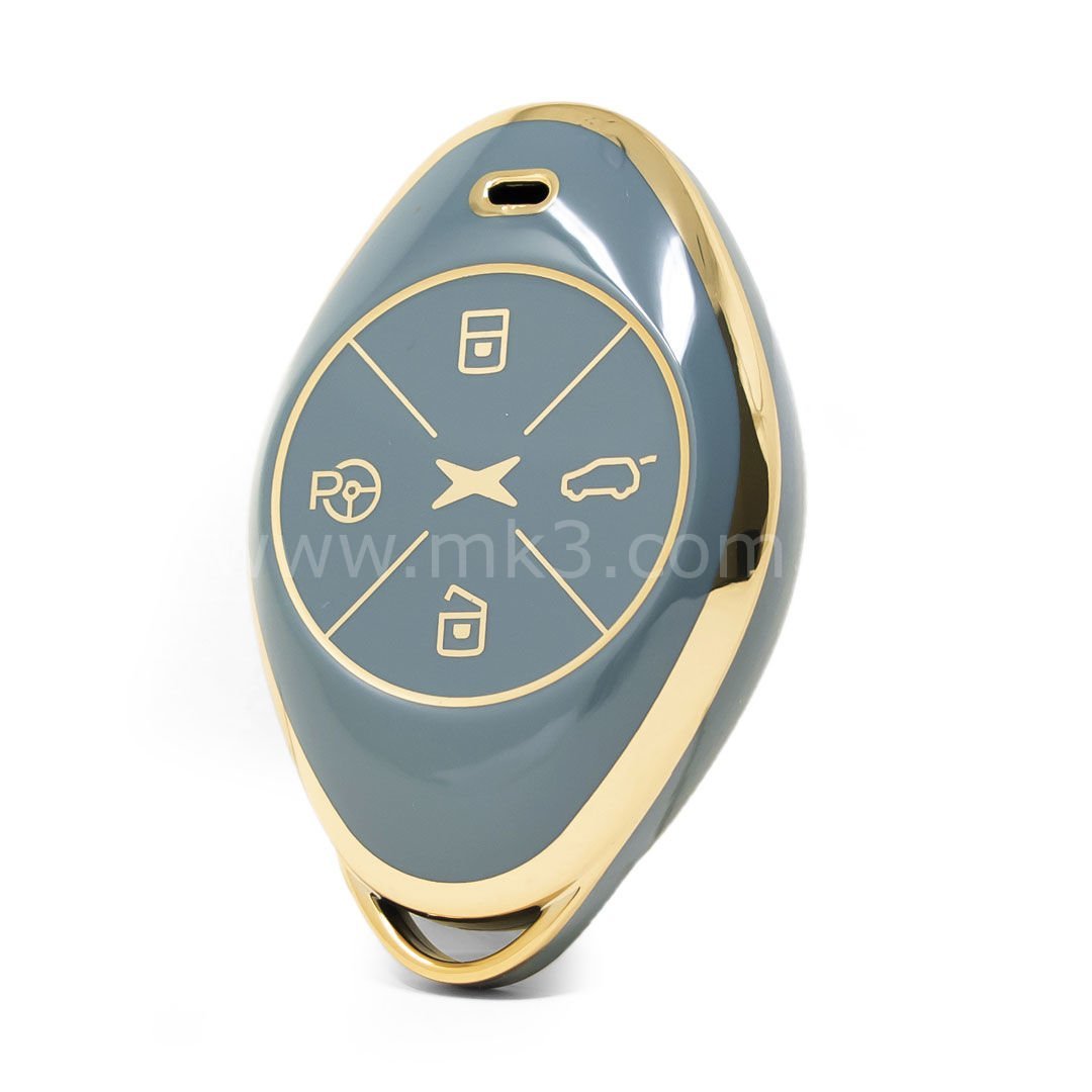 NANO Yüksek Kalite Kumanda Kılıfı Xpeng 4 Buton Gri Renk XP-B11J