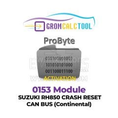 GromCalcTool 0153 Modülü SUZUKI RH850 ÇARPMA SIFIRLAMA CAN BUS (Continental)