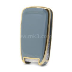 NANO Yüksek Kalite Kumanda Kılıfı Chevrolet 3 Buton Gri Renk CRL-A11J3