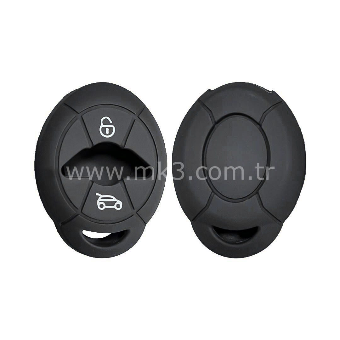 Mini Cooper 2004-2009 Silikon Kumanda Kabı 3 buton