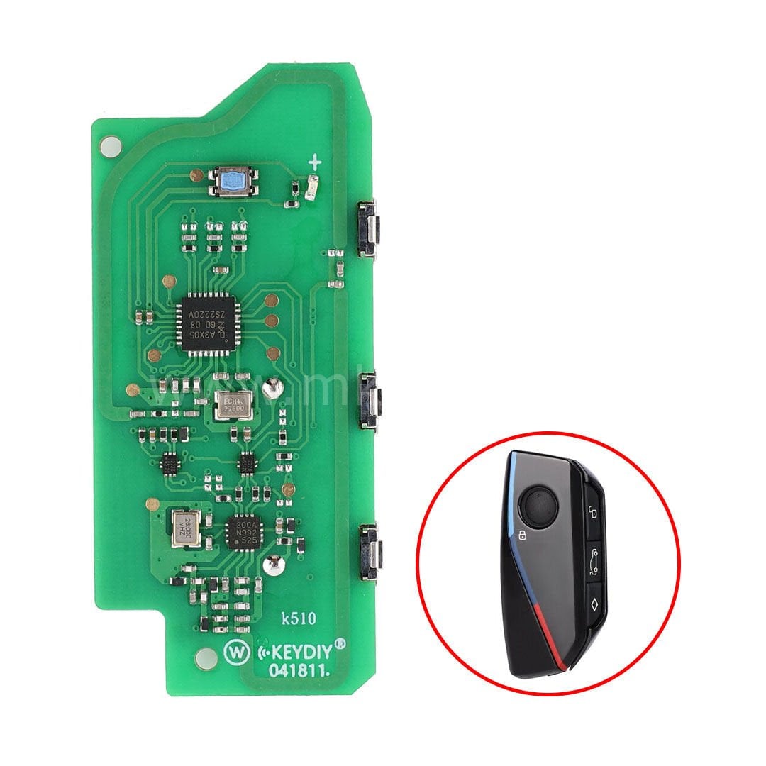 Keydiy KD FGB57  BMW CAS4 / CAS4+, FEM / BDC, BDC2, BDC3 Smart Kumanda PCB (iç kart) 434 MHz