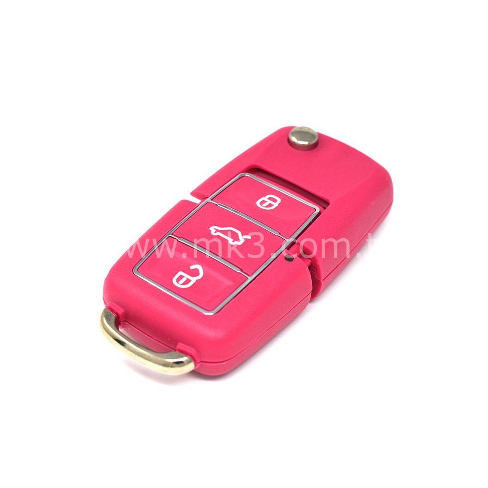 Akıllı Kumanda VW Tipi Ayarlı Sustalı Pembe