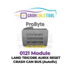 GromCalcTool 0121 Modülü LAND TRICORE AURIX Sıfırlama Çökmesi CAN BUS (Autoliv)