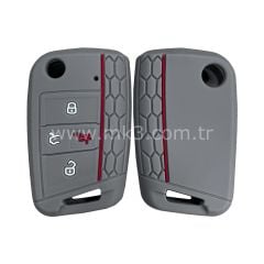 VW Oyulmuş Sustalı Silikon Kumanda Kabı 4 buton
