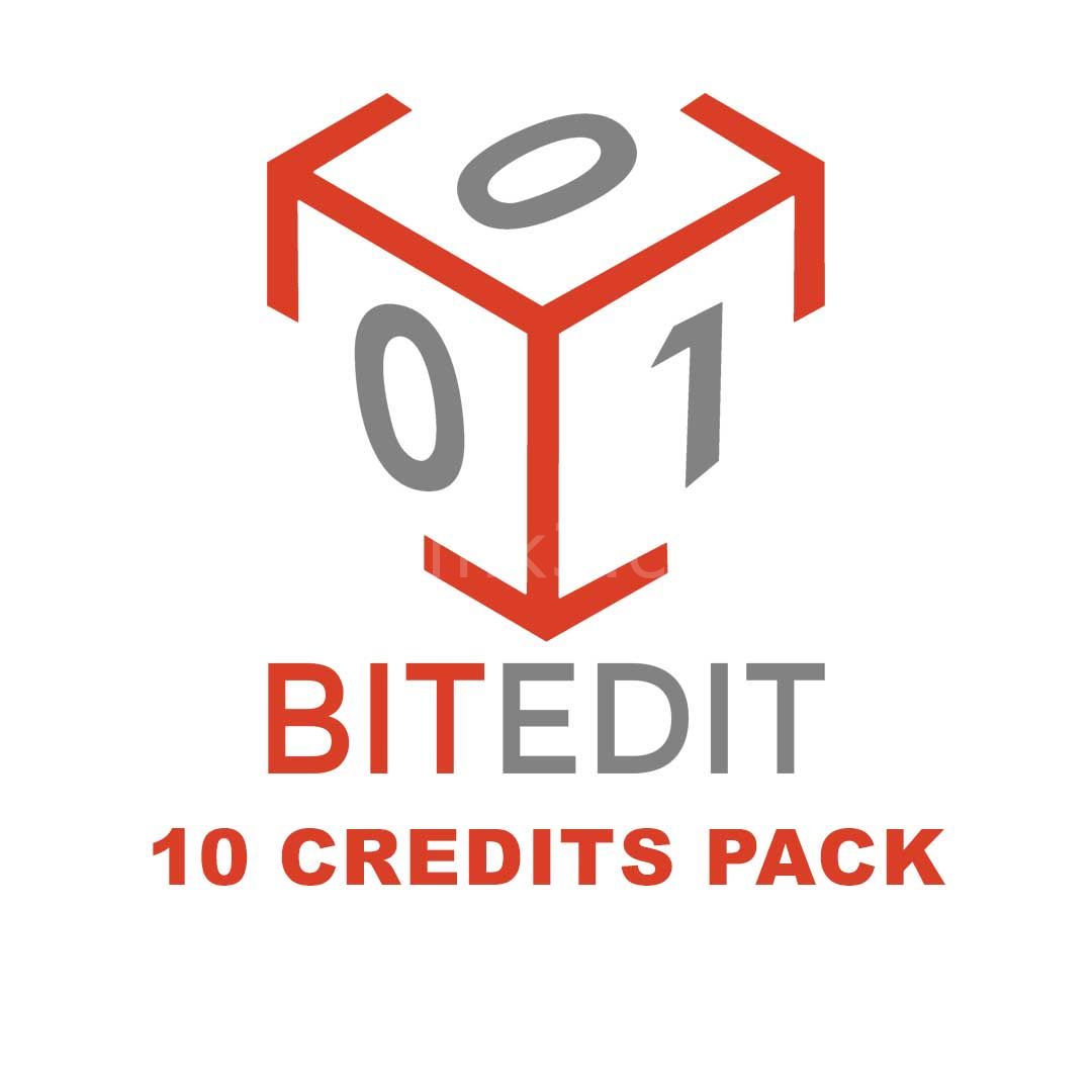 BITEDIT -  10 credits pack