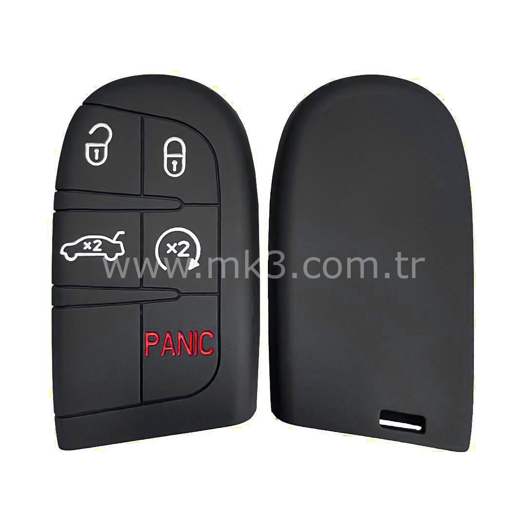 Jeep Cherokee Silikon Kumanda Kabı 5 buton