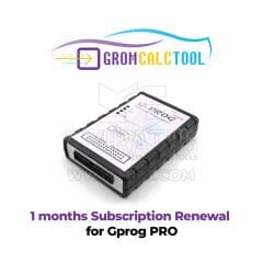 GromCalcTool 1 ay Gprog için Abonelik Yenileme