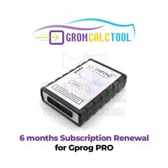 GromCalcTool ProByte için 6 aylık Abonelik Yenileme