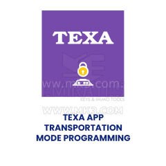 TEXA APP ULAŞIM MODU PROGRAMLAMA - AGU068