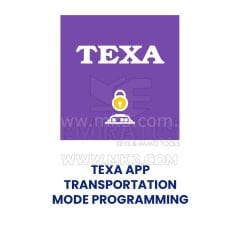 TEXA APP ULAŞIM MODU PROGRAMLAMA - AGU068