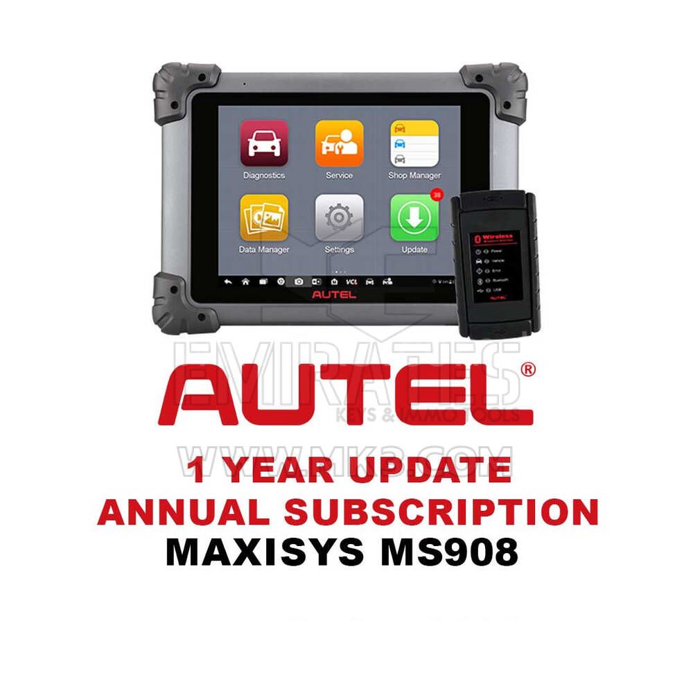 Autel MS908 1 Yıllık Güncelleme Aboneliği