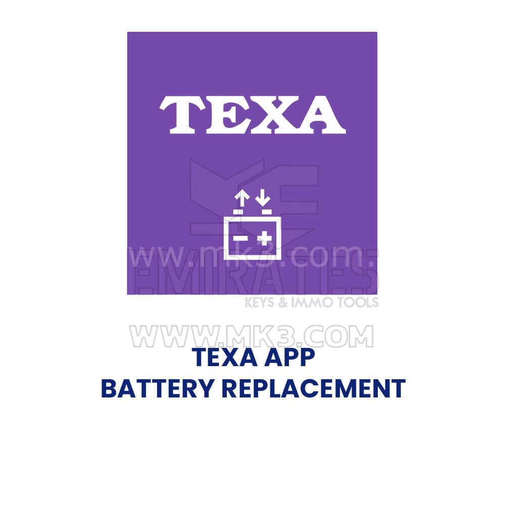 TEXA APP PİL DEĞİŞİMİ - AGU066