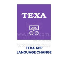 TEXA UYGULAMA DİLİ DEĞİŞİKLİĞİ - AGU065