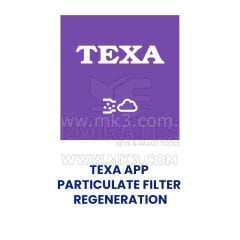 TEXA APP PARTİKÜL FİLTRESİ REJENERASYONU - AGU064
