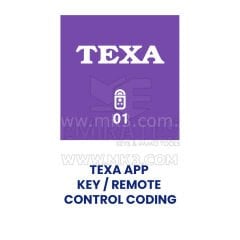 TEXA APP KEY / UZAKTAN KUMANDA KODLAMASI - AGU063