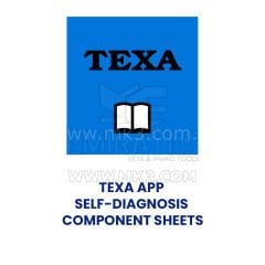 TEXA APP KENDİ KENDİNE TANIS KOMPONENT SAYFALARI - AGU042