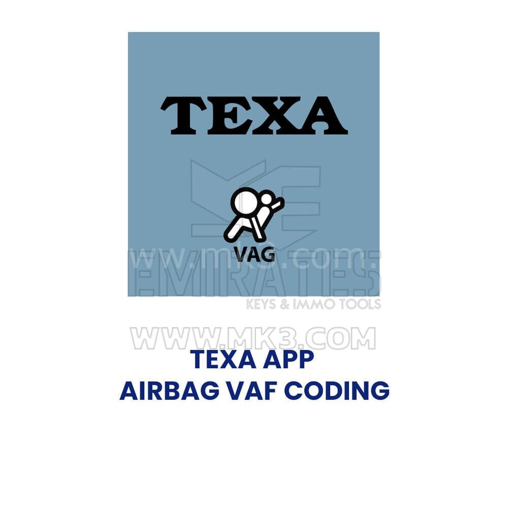 TEXA APP HAVA YASTIĞI VAG KODLAMASI - AGU033