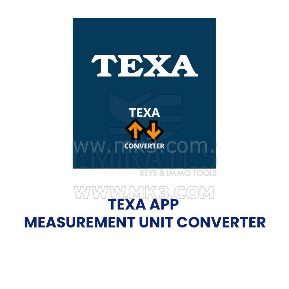 TEXA APP ÖLÇÜM BİRİMİ DÖNÜŞTÜRÜCÜ - AGU028