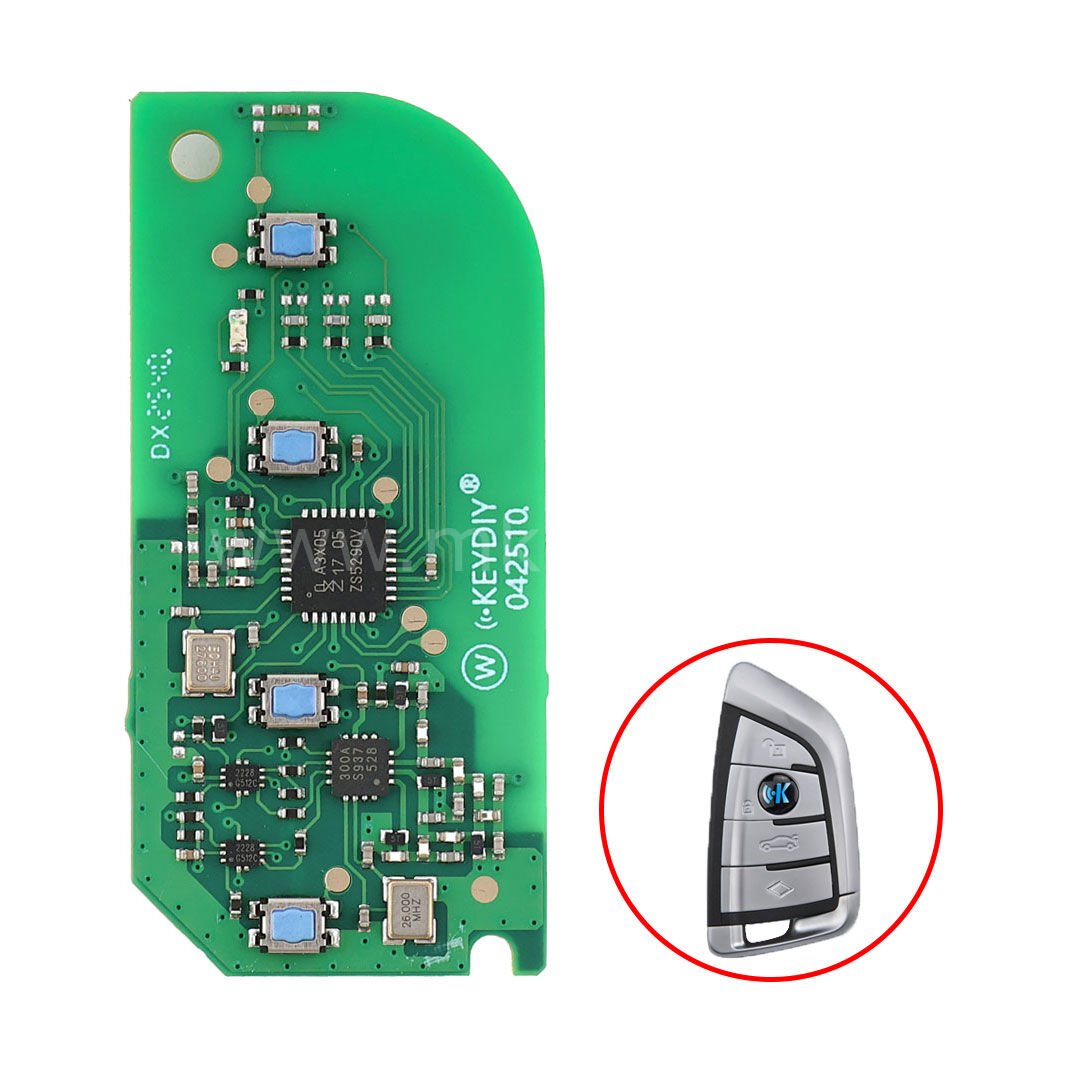 Keydiy KD FGB58  BMW CAS4 / CAS4+, FEM / BDC, BDC2, BDC3 Smart Kumanda PCB (iç kart)