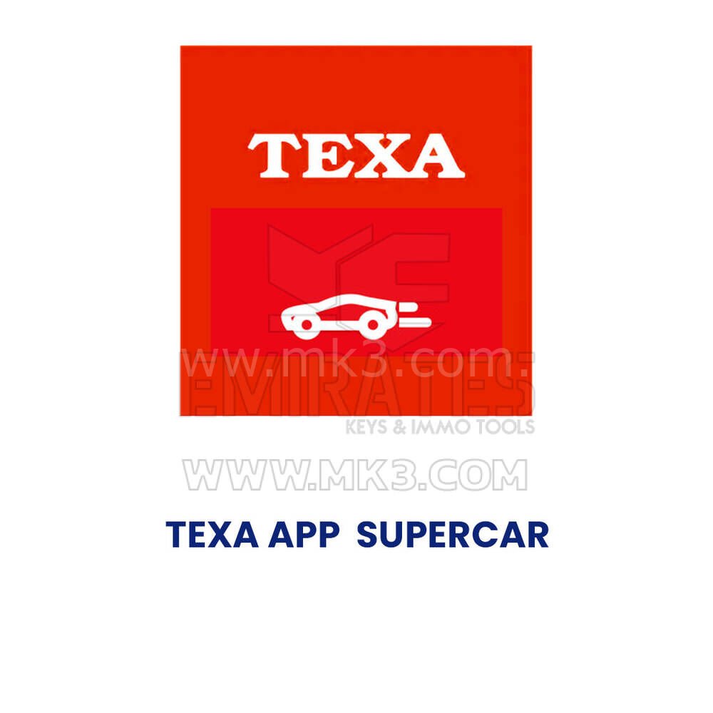 TEXA UYGULAMA SÜPER OTOMOBİL - AGU001