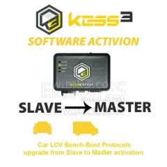 Alientech KESS3SU005 KESS3 Slave Car LCV Bench-Boot Protocols Slave'den Master aktivasyonuna yükseltme