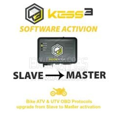 Alientech KESS3SU002 KESS3 Slave Bike ATV & UTV OBD Protocols Slave'den Master aktivasyonuna yükseltme